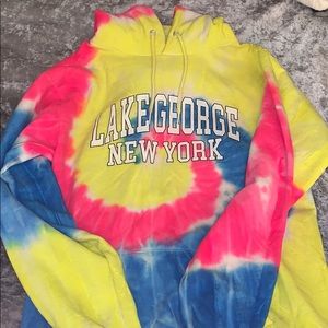 tie dye hoodie